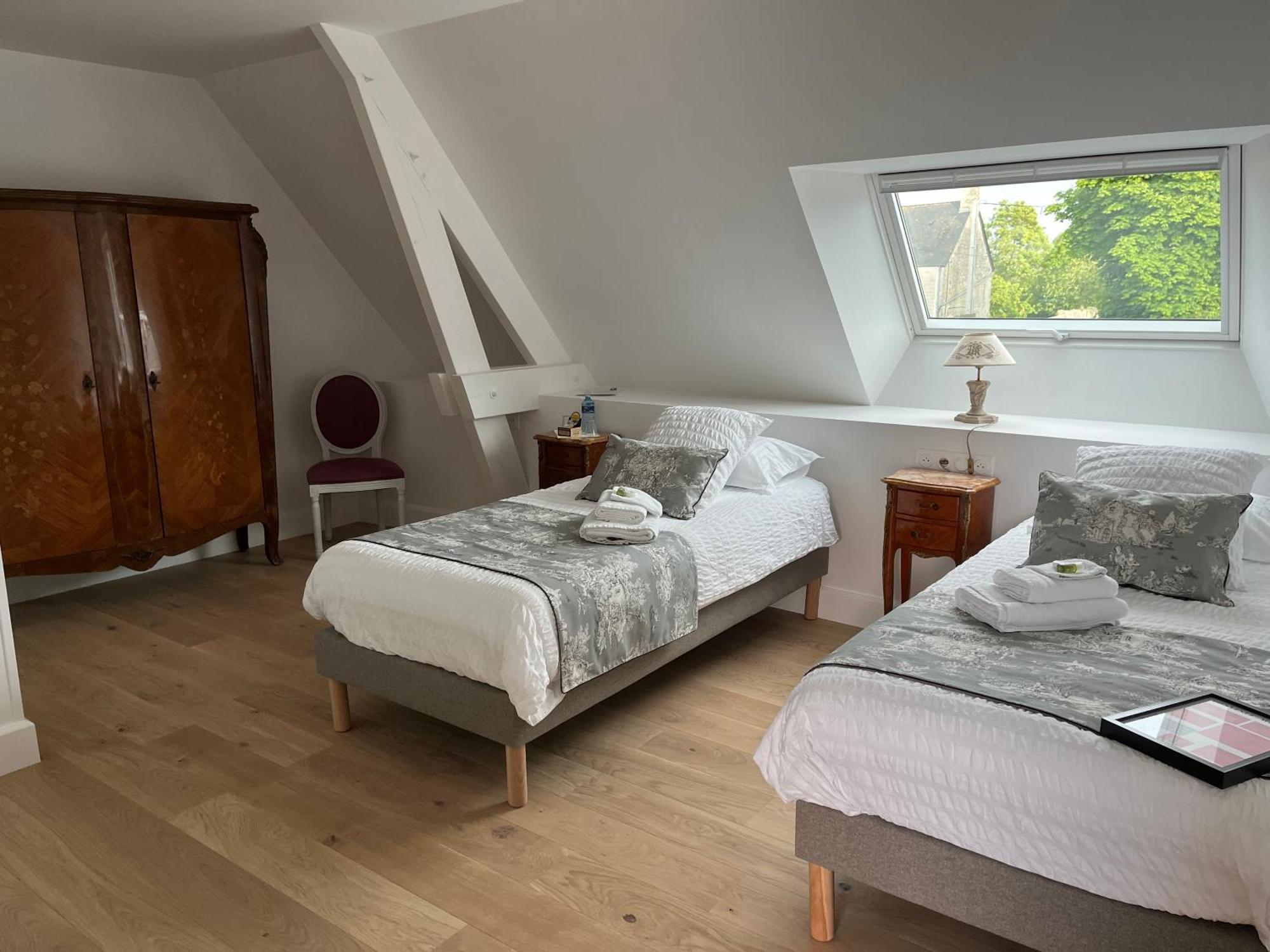 Chambre D'Hotes Le Domaine De La Vallee Saint-Martin-de-Varreville Eksteriør bilde